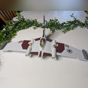 Star Wars The Clone Wars V-19 Torrent Starfighter Action Figure Vehicle 2008